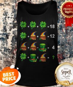 Math Teacher St Patrick Day – Order Of Operations Quiz Tank Top
