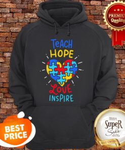 Nice Autism Awareness Teacher Hoodie