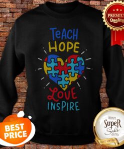 Nice Autism Awareness Teacher Sweatshirt