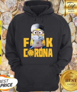 Nice Covid-19 Minion Face masks Fuck Corona Hoodie