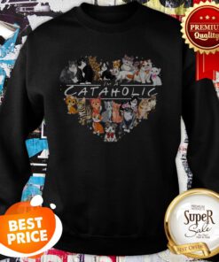 Nice I’m A Cataholic Cats Sweatshirt