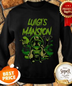Nice Luigi’s Mansion Super Mario Sweatshirt