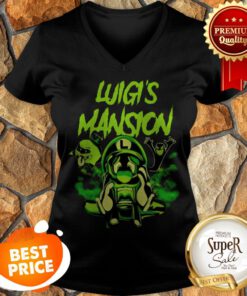 Nice Luigi’s Mansion Super Mario V-neck