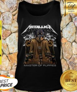 Nice Metallica Master Of Puppies Tank Top