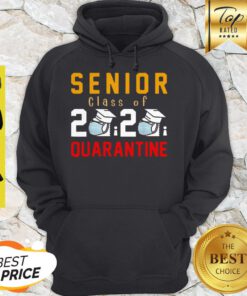 Nice Senior Class Of 2020 Quarantine Graduation Classic Hoodie
