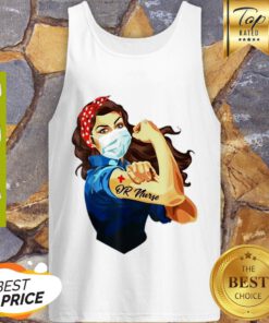 Nice Strong Nurse Mask Operating Room Coronavirus Tank Top