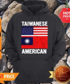 Nice Taiwanese American 2020 Taiwan USA Flag Hoodie