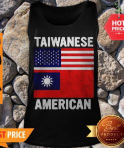 Nice Taiwanese American 2020 Taiwan USA Flag Tank Top