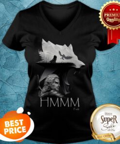 Nice The Witcher Geralt Of Rivia Hmmmf Fuck V-neck