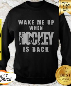 Nice Wake Me Up When Hockey Is Back Coronavirus ShirtNice Wake Me Up When Hockey Is Back Coronavirus Sweatshirt