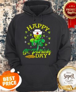 Nurse Shamrock EMT Irish St Patricks Day Nursing Nurses Hoodie