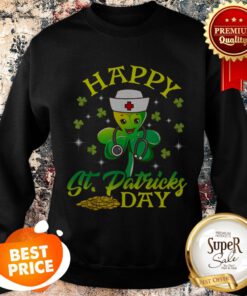 Nurse Shamrock EMT Irish St Patricks Day Nursing Nurses Sweatshirt