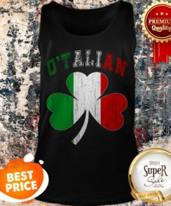 O_Talian Italy Flag Italian Funny St Patricks Day Tank Top