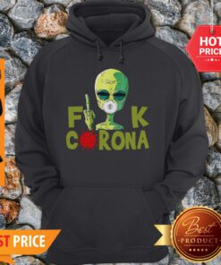 Official Alien Mask Fuck Corona Hoodie