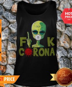 Official Alien Mask Fuck Corona Tank Top