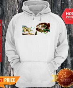 Official Coronavirus The Creation Of Adam Hoodie