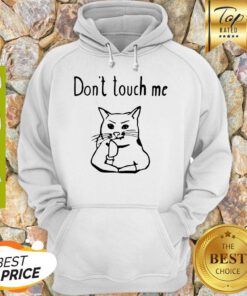 Official Covid-19 Cat Don’t Touch Me Hoodie