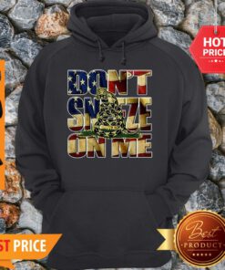 Official Don’t Sneeze On Me American Gadsden Flag Hoodie