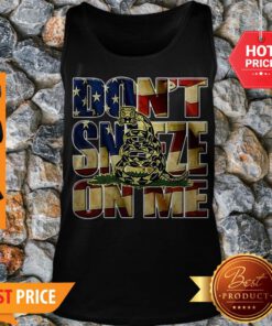 Official Don’t Sneeze On Me American Gadsden Flag Tank Top