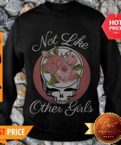 Official Grateful Dead Not Like Other Girls Floral Sweatshirt