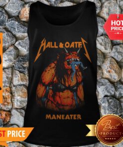 Official Hall Aand Oates Maneater Metallica Tank Top