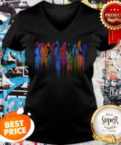 Official Horses Watercolor V-neck
