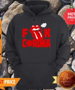 Official Rolling Stones Logo Fuck Coronavirus Hoodie