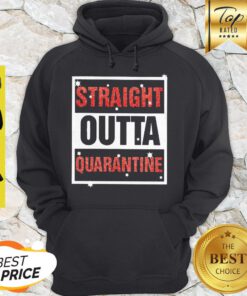 Official Straight Outta Quarantine Coronavirus Hoodie