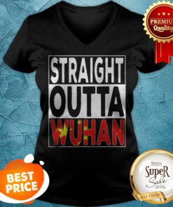 Official Straight Outta Wuhan V-neck