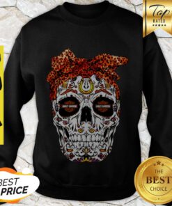 Official Sugar Skull Motor Harley Davidson Cycles Sweatshirt
