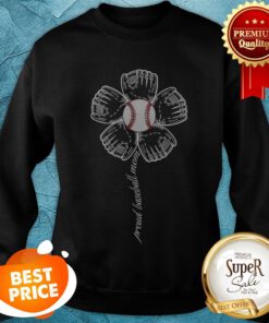 Official Sunflowers Proud Baseball Mom Sweatshirt
