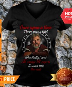 Once Upon A Time Who Really Loved Kenny Rogers It Was Me The End V-neck