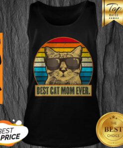 Original Vintage Best Cat Mom Ever Cat Mommy Mother Gift Women Tank Top