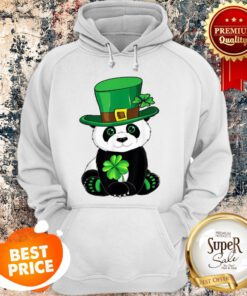 Panda St Patricks Day Leprechaun Panda Hoodie