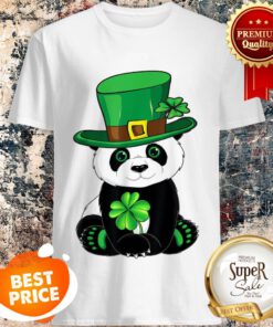 Panda St Patricks Day Leprechaun Panda Shirt