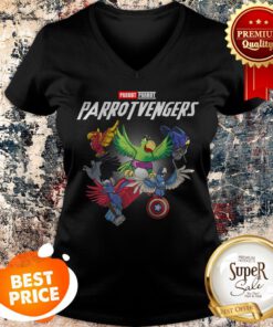 Parrot Parrotvengers Marvel Avengers Endgame V-neck