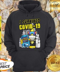 Premium I Survived Covid 19 Hoodie
