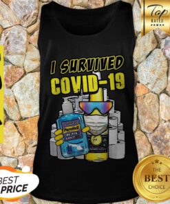 Premium I Survived Covid 19 Tank Top