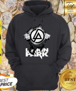 Premium Linkin Park Logo Blood Inside Me Hoodie