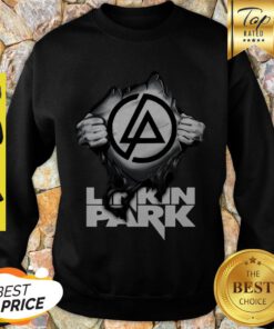 Premium Linkin Park Logo Blood Inside Me Sweatshirt