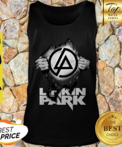 Premium Linkin Park Logo Blood Inside Me Tank Top