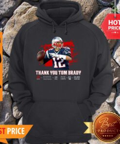 Premium Thank You Tom Brady Patriots Football 2020 Hoodie