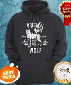 Pretty Original Mama Wolf, Heart Of The Pack, Mother’s Day Hoodie