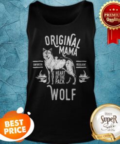 Pretty Original Mama Wolf, Heart Of The Pack, Mother’s Day Tank Top