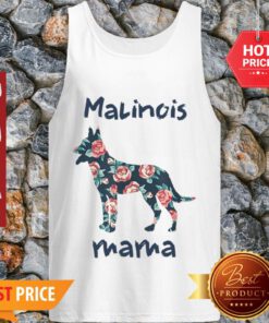 Pretty Womens Gifts Belgian Malinois Mama Mom Mother Grandma Lovers Tank Top