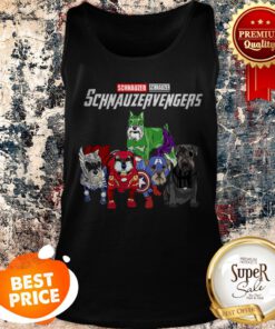 Schnauzer Schnauzervengers Marvel Avengers Endgame Tank Top