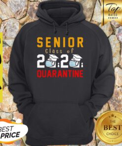 Senior Class Of 2020 Quarantine Graduation Toilet Paper Coronavirus Hoodie