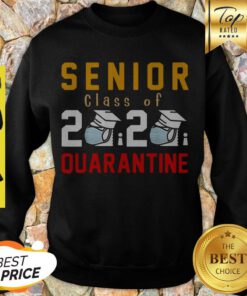 Senior Class Of 2020 Quarantine Graduation Toilet Paper Coronavirus Sweatshirt