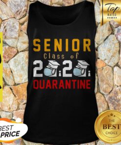 Senior Class Of 2020 Quarantine Graduation Toilet Paper Coronavirus Tank Top