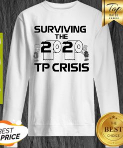 Simpson Surviving The 2020 Tp Crisis Toilet Paper Sweastshirt